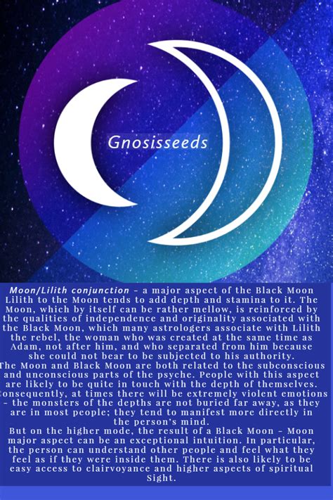 It represents your shadow self, and when it is conjunct an important angle like the ascendant, its influence is increased. . Black moon lilith conjunct ascendant synastry